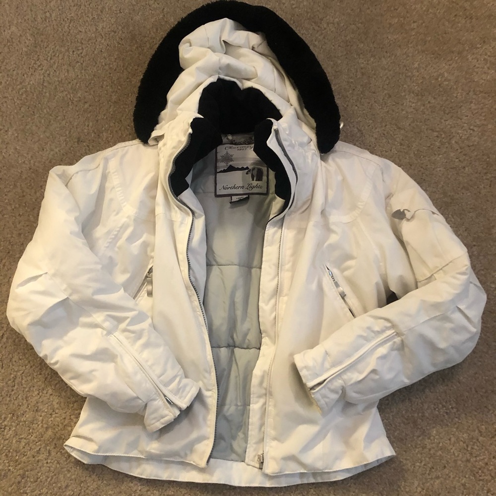 White Obermeyer Ski Jacket